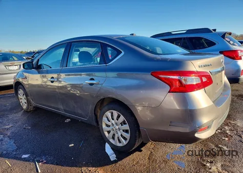 2016 Nissan Sentra S z USA, uszkodzony, nr VIN 3N1AB7AP3GL654204